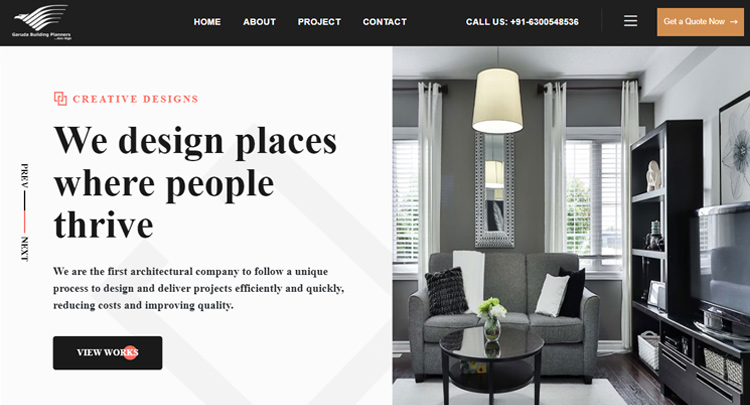 real estate website development services