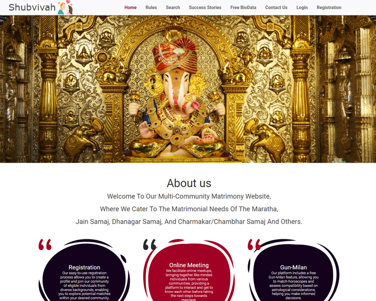 Swathiraj Matrimony Services